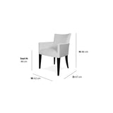 Regent Dining Chair dimensions W62 x D67 x Seat H48 x H86 cm